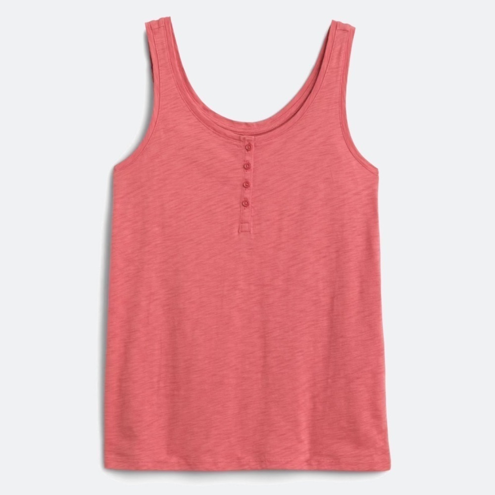 Market & Spruce pink Fitted Sleeveless Tank Top size small.